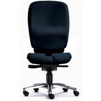 ZERO M15 - Profi Bürostuhl Schwarz Stoff