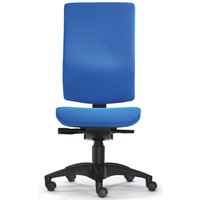 ZERO 17 - Profi Bürostuhl Stoff Royalblau
