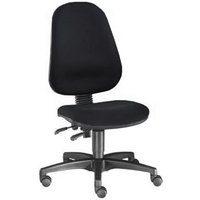 ZERO 35 - Profi Bürostuhl Schwarz Stoff