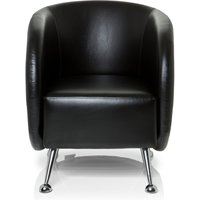 ST. LUCIA | 1-Sitzer - Polstersessel Schwarz