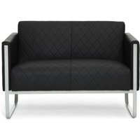ARUBA STEP | 2-Sitzer - Lounge Sofa Schwarz