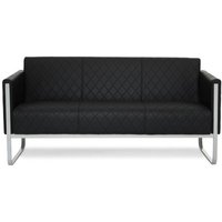 ARUBA STEP | 3-Sitzer - Lounge Sofa Schwarz