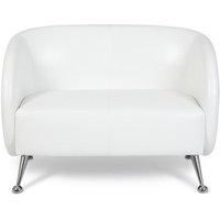 ST. LUCIA | 2-Sitzer - Lounge Sofa Weiß