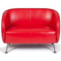 ST. LUCIA | 2-Sitzer - Lounge Sofa Rot