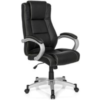 RELAX CL180 - Gamingstuhl Schwarz Buerostuhl24 Kunstleder