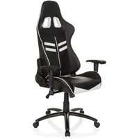 LEAGUE PRO - Gamingstuhl Schwarz / Weiß