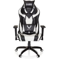 PROMOTER I - Gamingstuhl Schwarz / Weiß