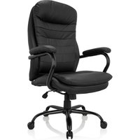 RELAX XXL B | Kunstleder - XXL Drehstuhl Schwarz