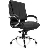 XXL H 100 | Kunstleder - XXL Drehstuhl Schwarz