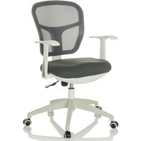 TOP 108 W - Home Office Bürostuhl Grau