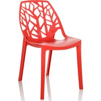 ARTIFO TRI - Outdoor Stuhl Rot