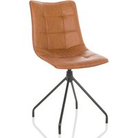 TARVISO PU - Polsterstuhl Braun