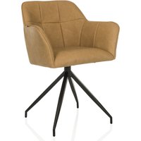 ELVERUM SPU - Esszimmerstuhl Cognac