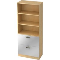 SIGNA G 7300 SG - Ahorn/Silber Streifengriff Kunststoff