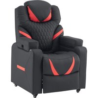 Game Sport RX - Loungesessel Schwarz / Rot