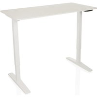 STAND BASIC | 120x60 - Elektrisch höhenverstellbarer Schreibtisch Weiß