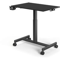 Stand K - Höheneinstellbarer Schreibtisch Schwarz