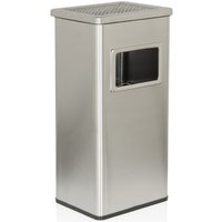 CLEAN I | 16L - Standaschenbecher Silber