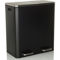 CLEAN XI | 2 x 30L - Mülleimer Schwarz