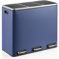 Clean 9 | 3 x 18L - Mülleimer Blau