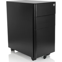 COLOR I | Metall - Rollcontainer Schwarz