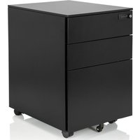 COLOR OS I | Metall - Rollcontainer Schwarz