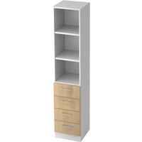 SIGNA G 7600 RE - Weiß/Eiche Relinggriff Kunststoff