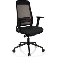CHIARO T1 BLACK - Profi Bürostuhl Schwarz
