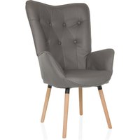 HAVENIO I - Polstersessel Grau