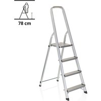 SOLID II | 4 Stufen - Klappleiter Aluminium