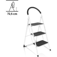 SOLID W2 | 3 Stufen - Klappleiter Weiß