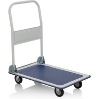 CARRY - Plattformwagen Blau / Weiß