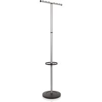SPACE I - Garderobenständer Silber