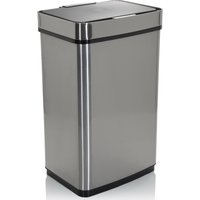CLEAN IV | 60L - Sensor-Mülleimer Silber