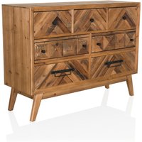 SANTJAGO WOOD XL - Sideboard Holzfarben dunkel