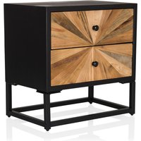 SANTJAGO BLACK SUN S - Sideboard Holzfarben dunkel