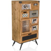 CONTINENTO S - Sideboard Holzfarben dunkel