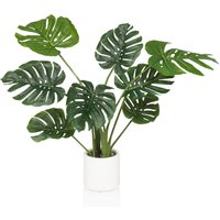 MONSTERA I - Kunstpflanze Grün