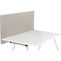 FLEXMIUT D1 | 120 cm - Tischtrennwand Taupe