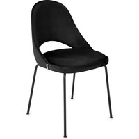 COSTA BLACK - Vierfußstuhl Schwarz