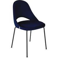 COSTA BLACK - Vierfußstuhl Dunkelblau