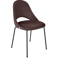COSTA BLACK - Vierfußstuhl Dunkelbraun