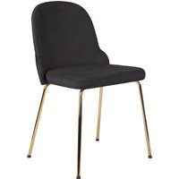 BELLA GOLD S - Vierfußstuhl Schwarz