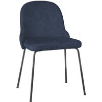 BELLA BLACK S - Vierfußstuhl Blau
