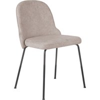BELLA BLACK S - Vierfußstuhl Taupe