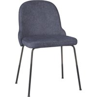 BELLA BLACK S - Vierfußstuhl Blaugrau