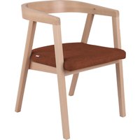 SCANDIO I S - Vierfußstuhl Rot