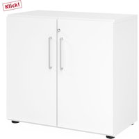 BETA 9 | Schrank mit Türen | 2 OH - Weiß