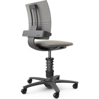 AERIS 3DEE - Swopper Standard Wollmischung meliert Gestell Schwarz Grau