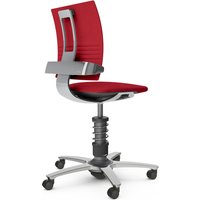 AERIS 3DEE - Swopper Standard Mikrofaser Gestell Hochglanz poliert Rot